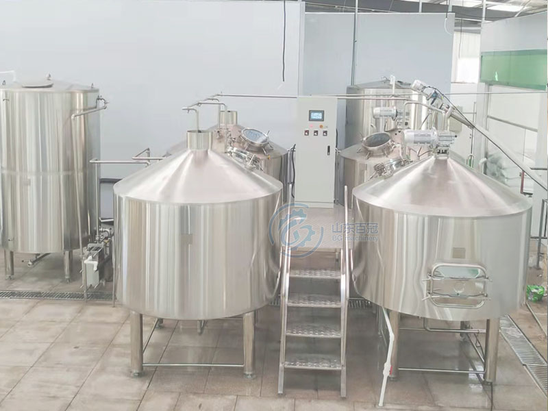 2000升啤酒糖化酿造设备